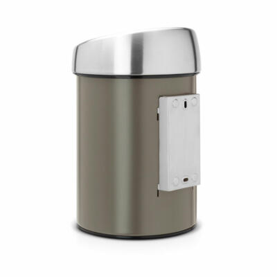 Brabantia Touch Bin Mülleimer Abfalleimer Papierkorb Platinum 3 L