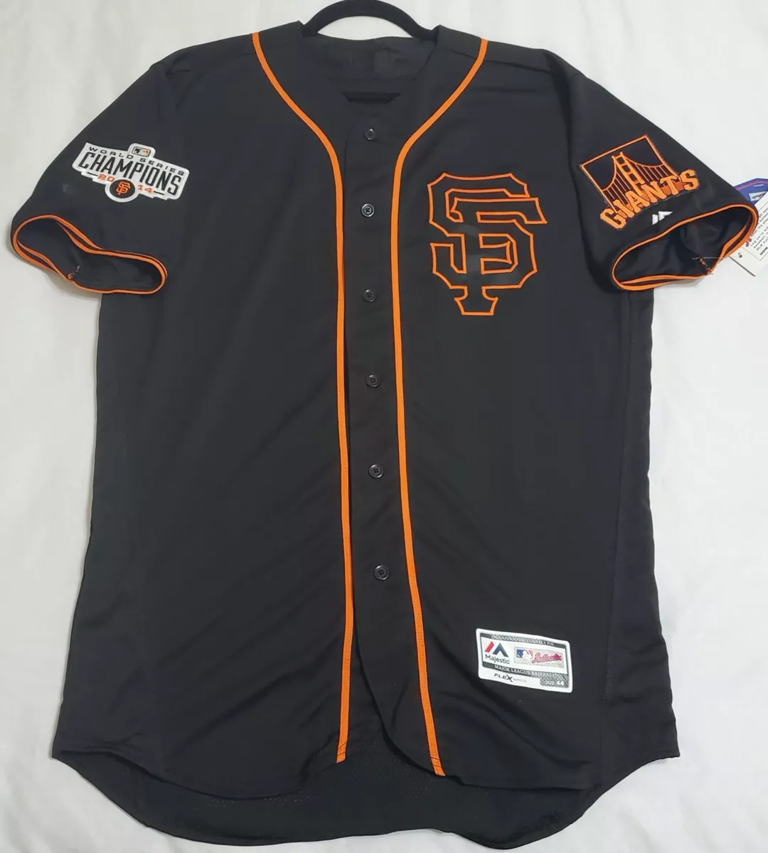 AUTHENTIC MAJESTIC HUNTER PENCE 48 XL SAN FRANCISCO GIANTS FLEX BASE Jersey