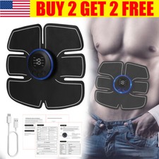 Abdominal Exercise Muscle Stimulator Belt Electric ABS Chest Muscle Training USA