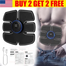 Abdominal Exercise Muscle Stimulator Belt Electric ABS Chest Muscle Training USA