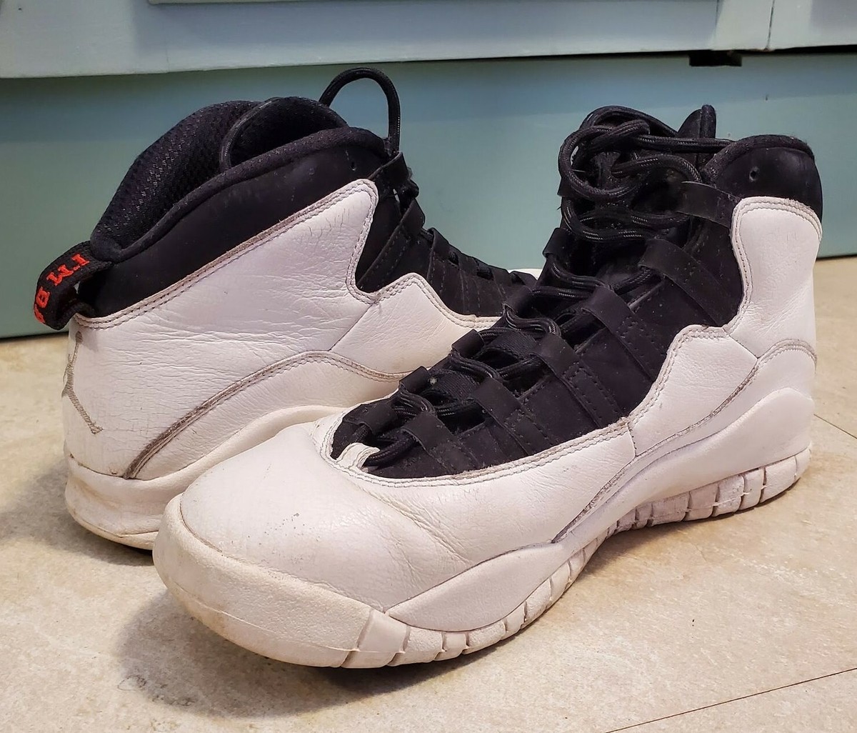 Nike Air Jordan 10 X Retro 'I'm Back' Size 7Y 310806 104 - Black