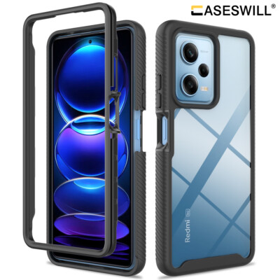 For Xiaomi 13T Redmi Note 13 12S 12 11 Pro 13C 12C Shockproof Armor Case Cover