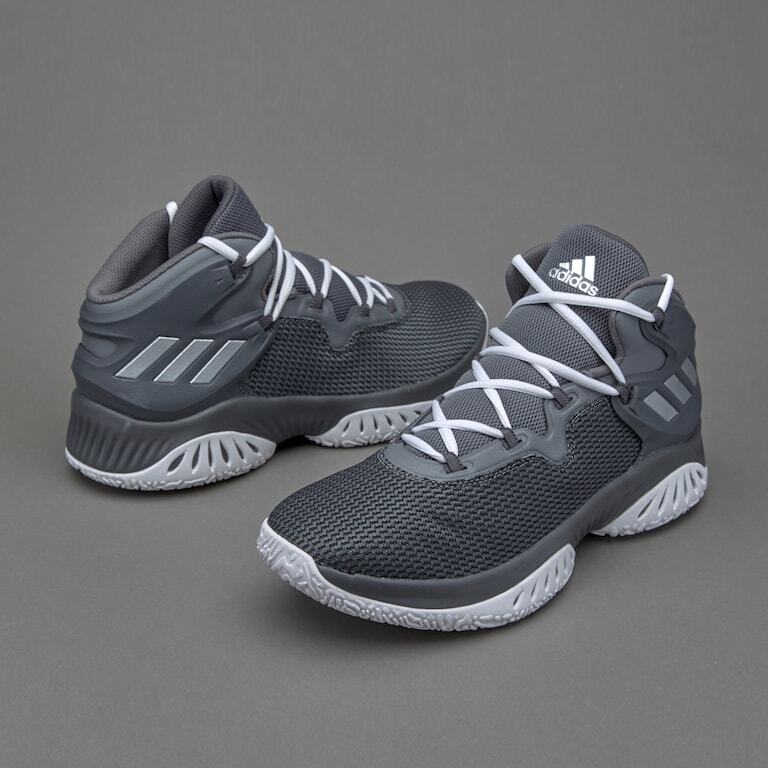 Adidas Para Hombre Zapatillas de rebote baskestball explosiva Entrenadores gris BY3779 Reino Unido 7.5, 8,9 .5 Adidas Para Hombre Zapatillas de rebote baskestball explosiva Entrenadores gris BY3779 Reino Unido 7.5, 8,9 .5