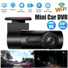 HD 1080P Lens Dash Cam Car DVR Front Camera Video PIR Night Vision G Sensor USA