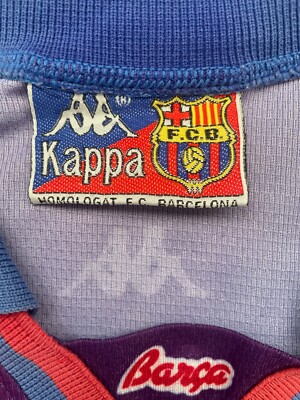 1995-97 Barcelona Ronaldo #9 Football Shirt Vintage Rare Jersey