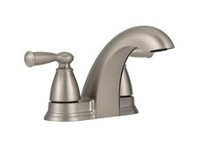Moen 84942SRN Banbury Two-Handle Bathroom Faucet in Spot Resist Brushed Nickel