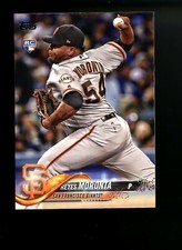 2018 Topps #519 Reyes Moronta San Francisco Giants RC Rookie Card Sharp Qty