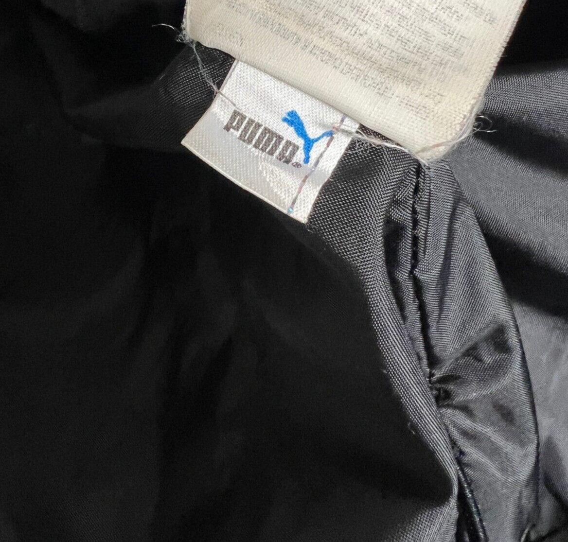 Puma black winter down puffer jacket Medium M mens - image 7