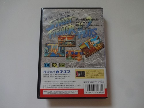 Street Fighter 2 Dash Plus Sega Mega Drive MD T-12033 CAPCOM 1993 NTSC-J Japan - Picture 14 of 15