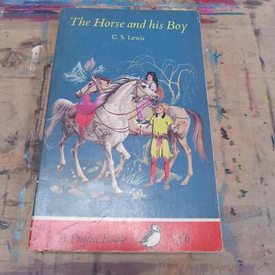 C.S. Lewis The Horse And His Boy 1966 Penguin UK 12mo Paperback VG+