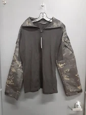 IDOGEAR Camouflage G3 Combat Long Sleeve Shirt sz Large