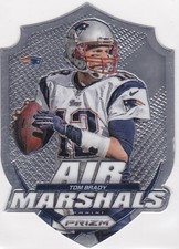 TOM BRADY Air Marshals PRIZM INSERT CARD Die-Cut #12 New England Patriots HOT LE