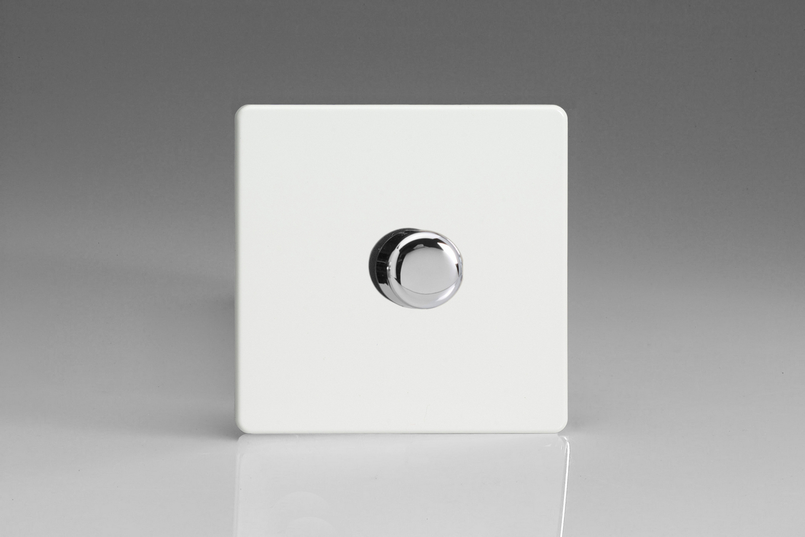 Varilight JDQSM101S Screwless Premium White 1 Gang VPro Smart Master WiFi Dimmer