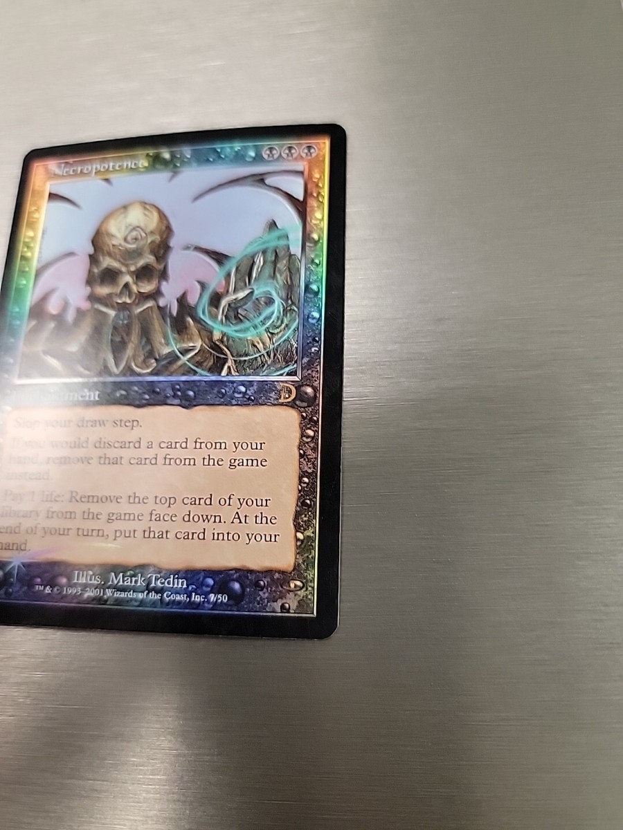Necropotence Deckmasters Garfield vs Finkel Foil for sale