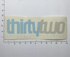 Vintage NOS 32 Thirty Two Snowboard  Sticker