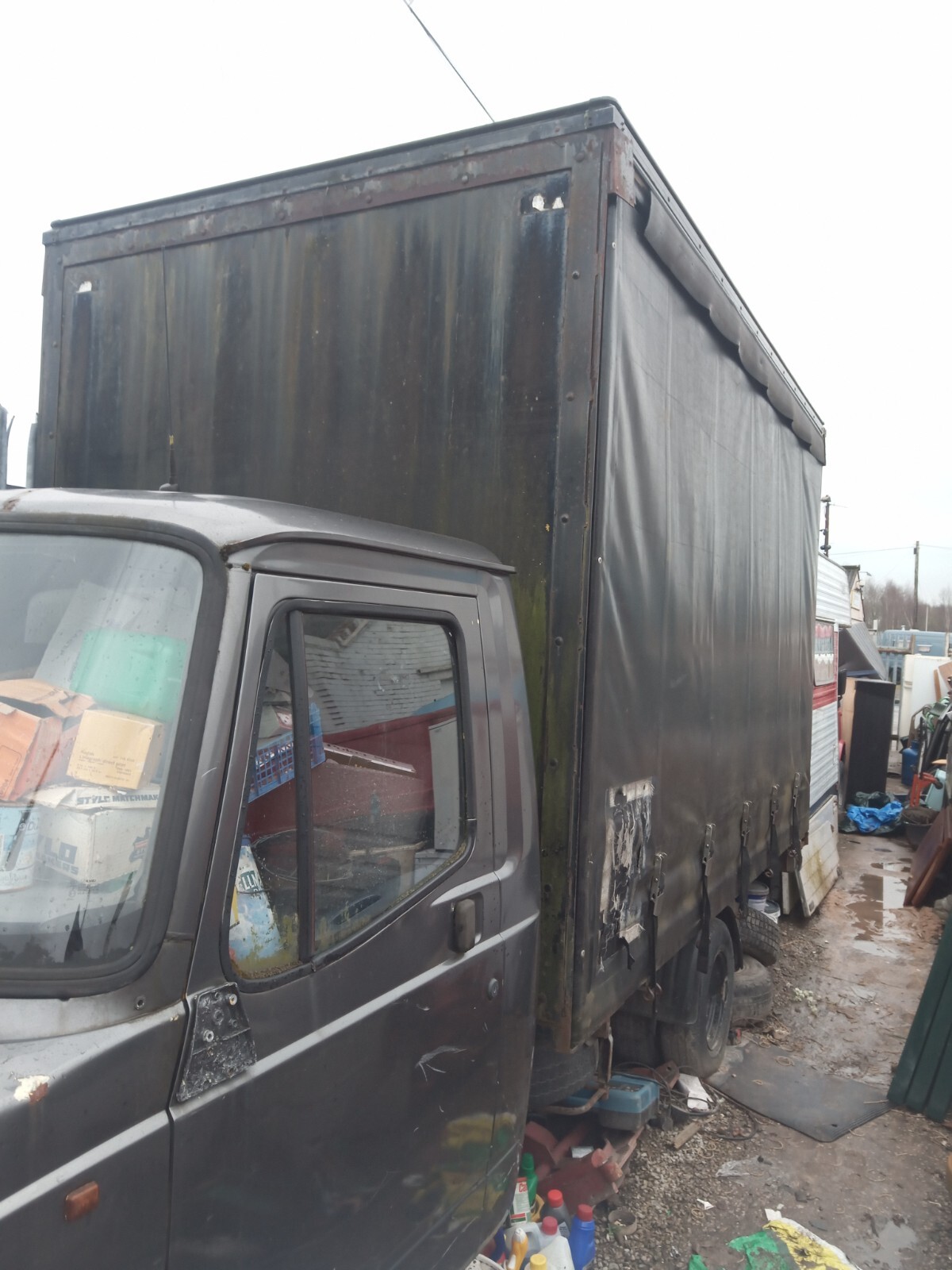 LDV CONVOY CURTAIN SIDED BODY CURTAINSIDER CURTAINSIDE STORAGE BOX - Picture 1 of 15