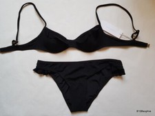 Bas De Bikini String Millesia By Nina Ricci - Taille 2 (S) - Marron - Polyamide - Neuf Avec étiquettes