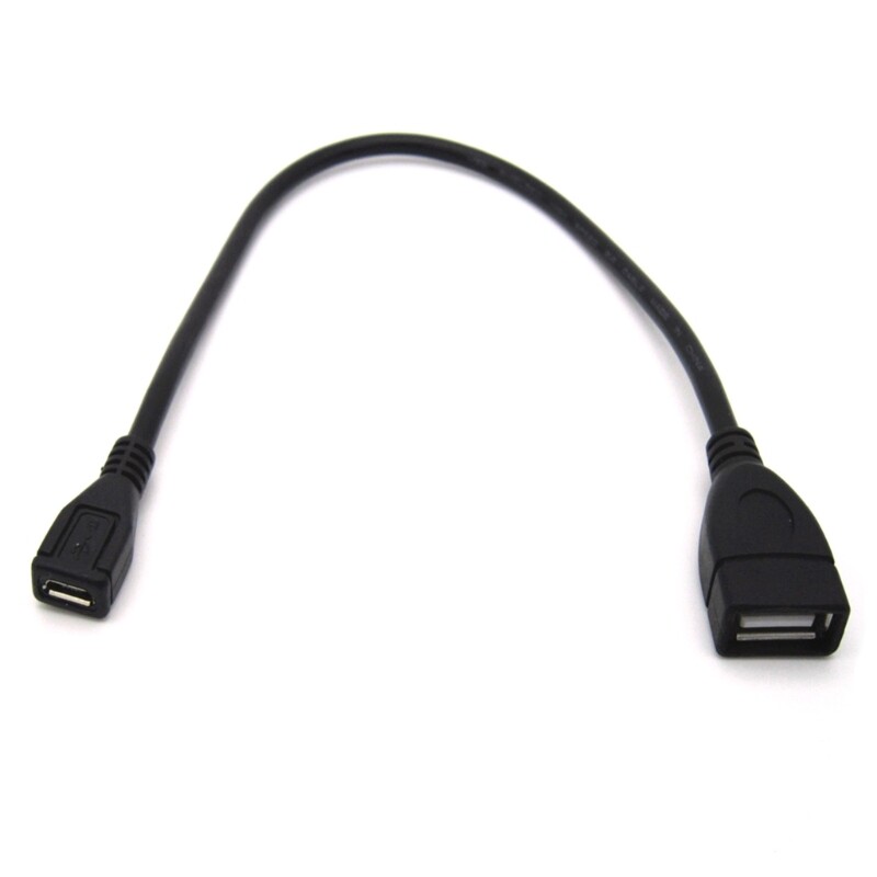 USB 2.0 Female to Female Adapter Cable for Charging & Data Transfer
