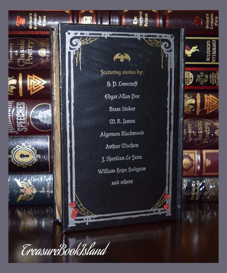 Classic Horror Poe Lovecraft Leather Bound New Sealed Collectible Hardcover Foto 3 de 4