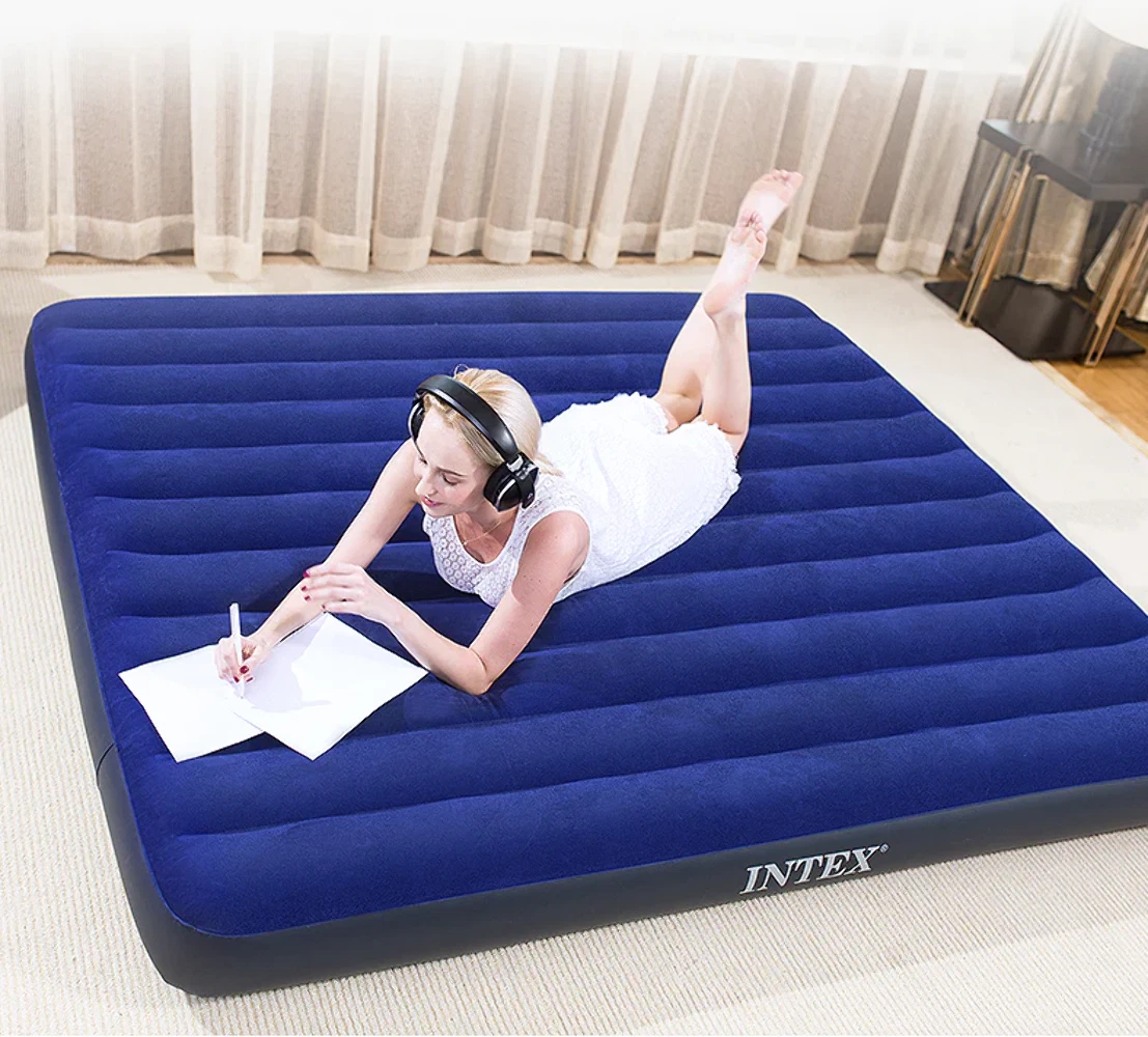 Intex inflatable top single bed