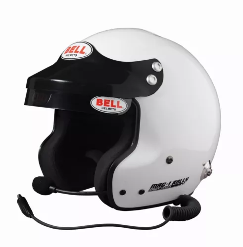 Casco Bell MAG-1 RALLY s. 57/58 Motorsport Rally CON STOCK HANS FIA 8859-2015