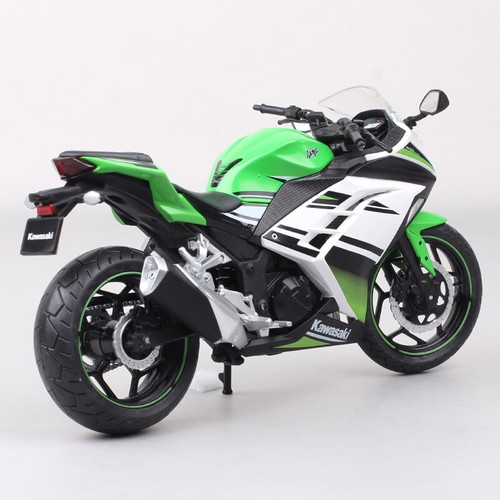 1/12 scale Kawasaki Ninja 300 250r Motorcycle diecast motorbike racing model toy - Picture 8 of 12