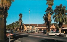 1950s California Palm Springs Palm Canyon autos Colorpicture Postcard 22-11195