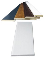 Upvc Door or Window Trim Architrave 5 Metre Coiled Length 5 Colours