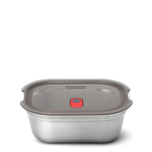Boîte Repas Rectangulaire Hermétique - Inox Compatible Micro-Onde, Lave