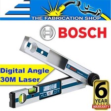Bosch GAM 220 MF Angle Measurer, Laser Ruler Finder Level, Digital Inclinometer