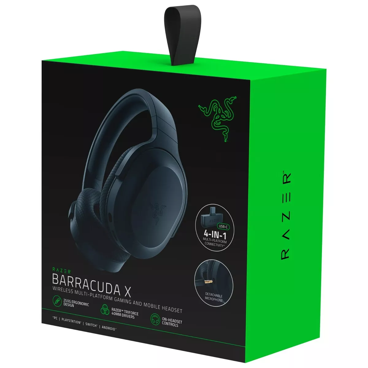 Razer - Barracuda X Wireless Stereo Gaming Headset - Black (RZ0403801100)