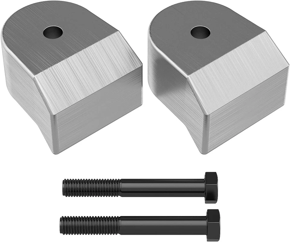 Комплект выравнивания алюминиевый 2 дюйма с болтами для Ford Super Duty F-250/F-350 2005-22 годов выпуска - Изображение 2 из 4