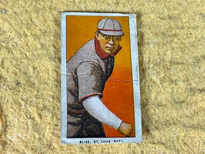 L10-67 TOBACCO BASEBALL CARD - BLISS, ST. LOUIS NAT’L - SWEET CAPORAL  CIGARETTE