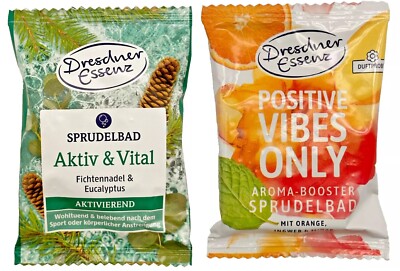 2x DRESDNER ESSENZ Sprudelbad Wellness Pflegebad Badezusatz 2x 70g