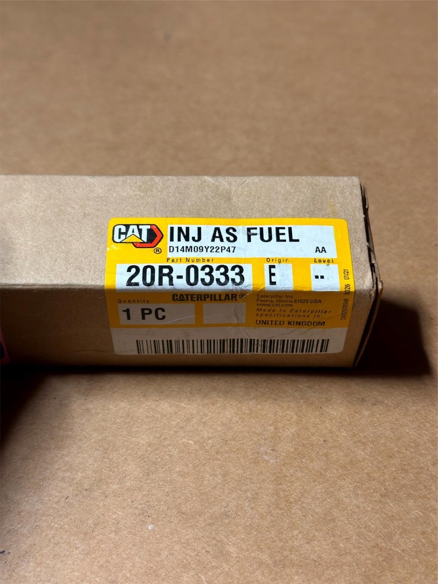 Genuine OEM Original Caterpillar Cat 20R-0333 Fuel Injector 3054