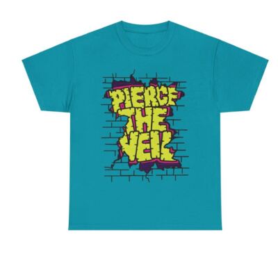 Rare Pierce The Veil Tropical Blue Cotton All Size Shirt