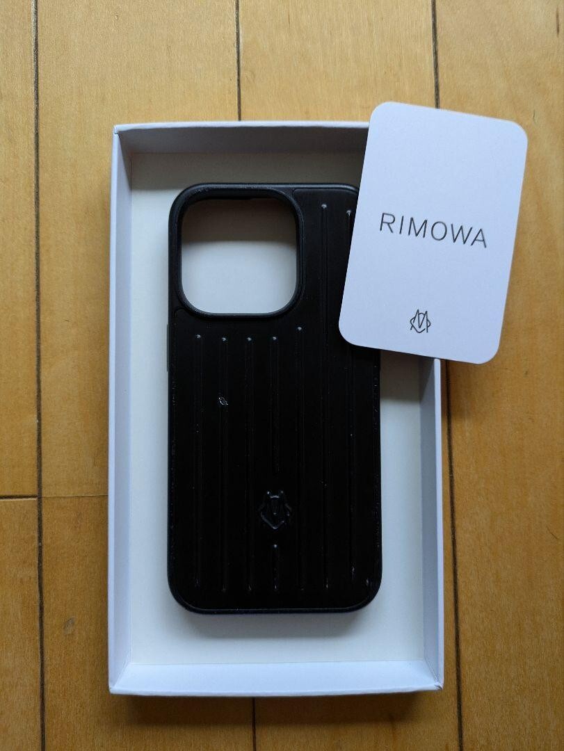 RIMOWA iPhone15proケース Black Rimowa iphone case compatible for iPhone 15 Pro ⭐️U.S