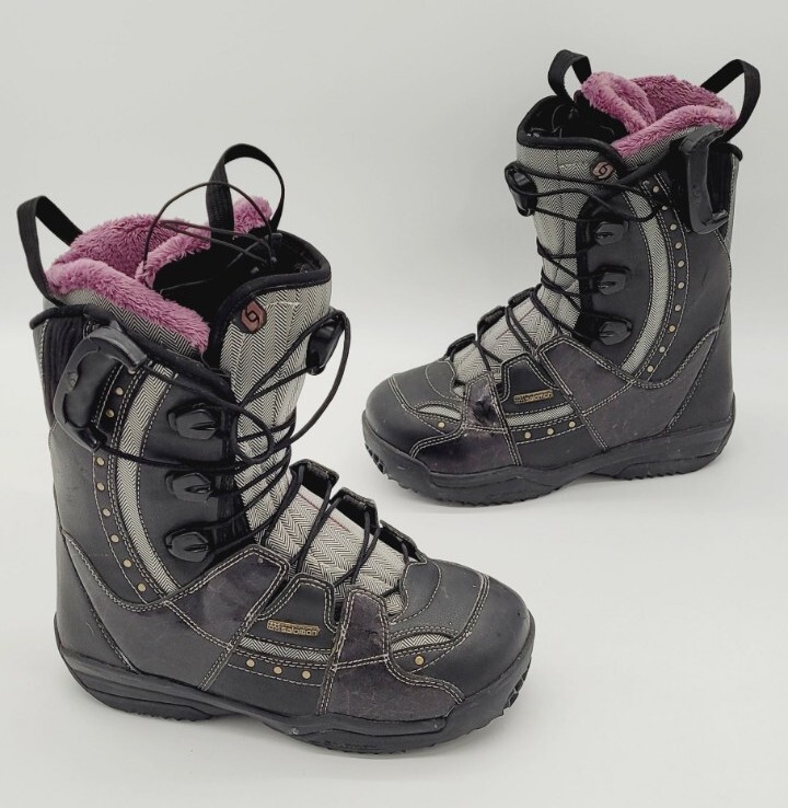 Stivali da snowboard Salomon Kiana da donna taglia 7 US 39 EUR