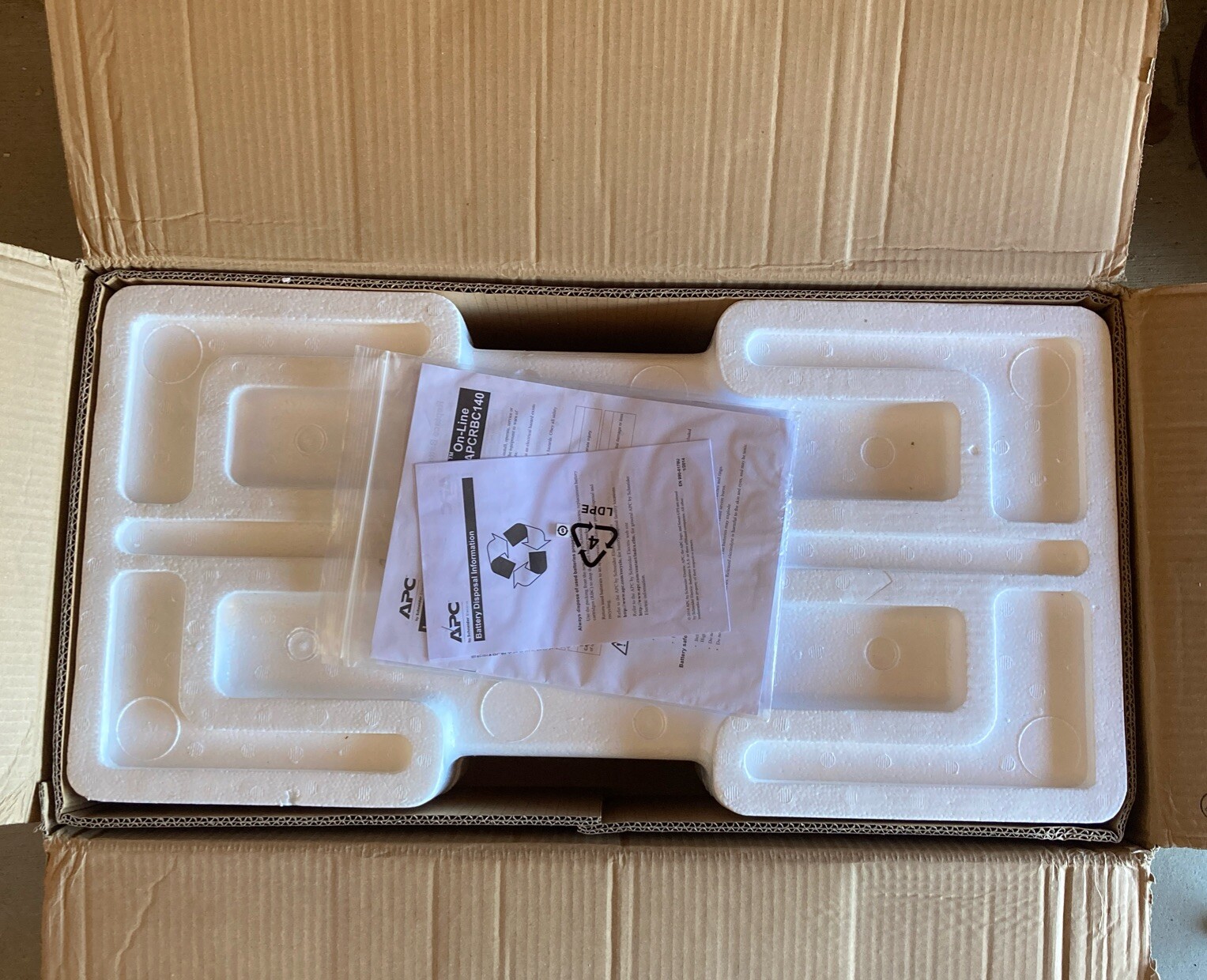 Genuine APC RBC140 NonSpillable Replacement Battery Cartridge 2pack