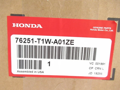 Genuine OEM Honda 76251-T1W-A01ZE Driver Side Mirror Cap NH797M 15-20 CR-V HR-V