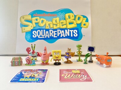 SpongeBob and Friends Deluxe Party Favors Gift Bag Fillers with 10 Figures More