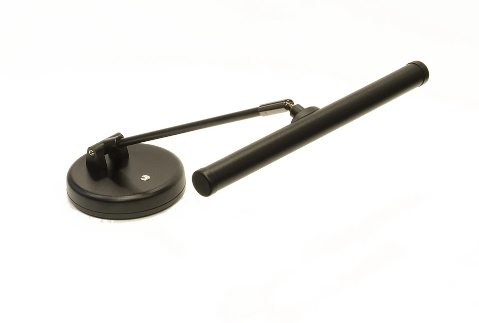 Led-klavierlampe schwarz matt