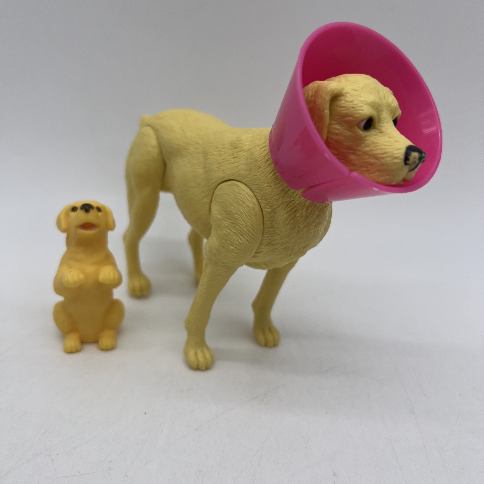 Paradise Kids Dog Lot Labrador Retriever With Cone and Small Dog Works, Tested