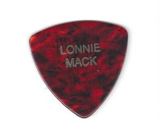 LONNIE MACK GUITAR PICK Tour Plectrum Stage Concert Rare Stevie Ray Vaughan WOW!