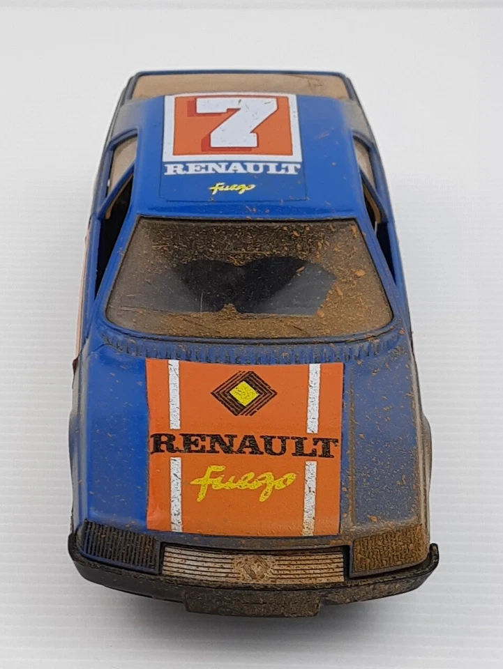 POLISTIL - RENAULT FUEGO - PARIS DAKAR - SCALA 1/25 - VINTAGE - Immagine 3 di 4