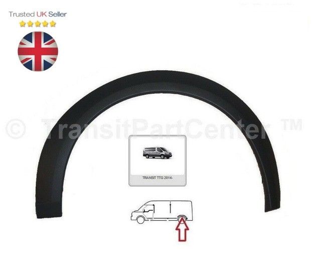 GENUINE FORD REAR WHEEL ARCH MOULDING TRIM FOR TRANSIT TTG MK8 2014 ON