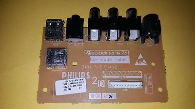 PHILIPS 50PF9631D/37 SIDE AV INPUT 3104 313 61412, 3104 328 44121