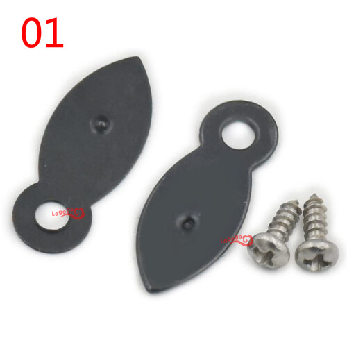 Metal Picture Photo Mirror Arch Frame Turn Button Strap Hangers Screw LGG - Picture 2 of 9