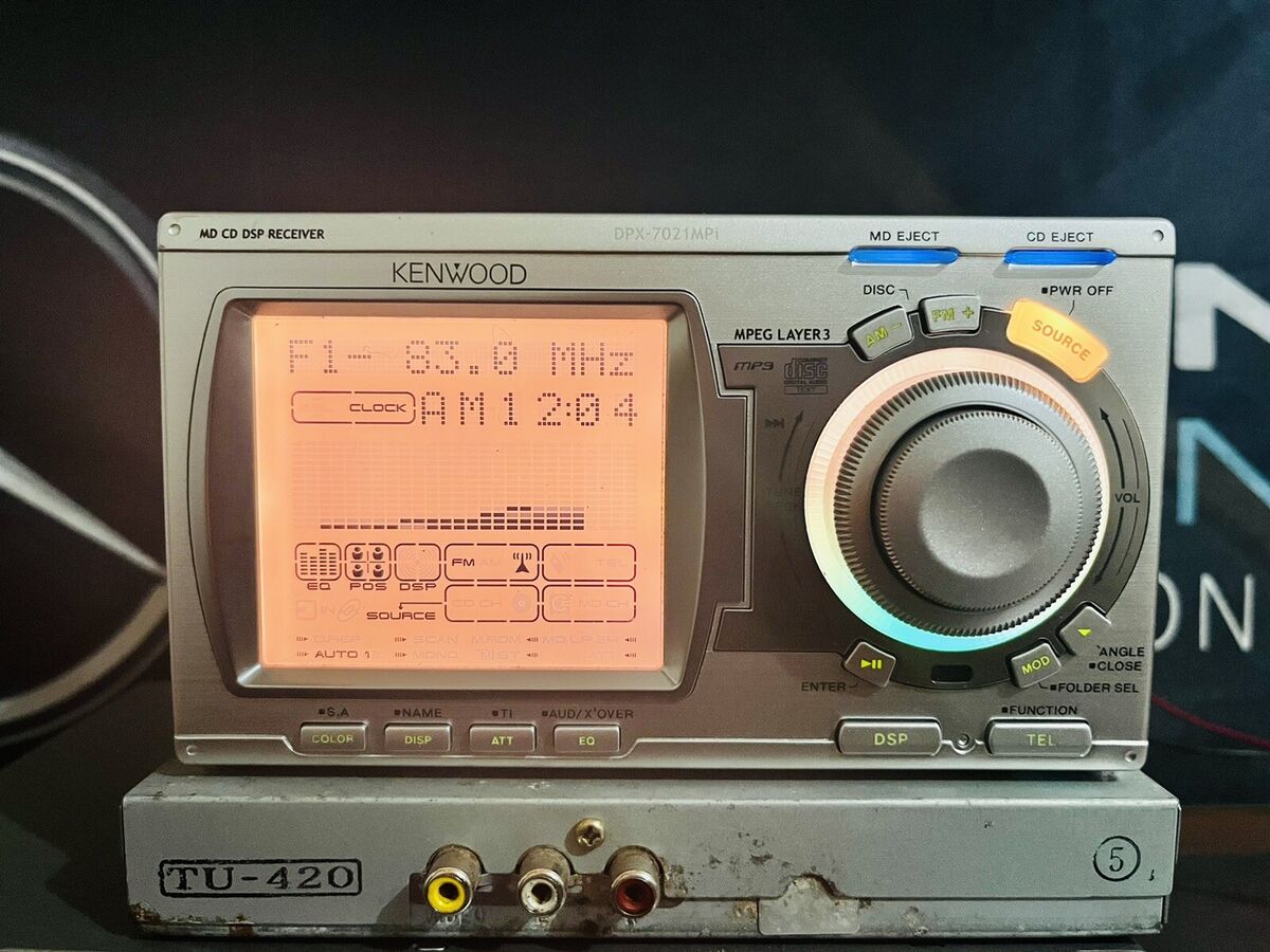 KENWOOD DPX-7021MPi Car Radio MD/CD Receiver CD-Changer KENWOOD DPX-7021MPi Car Radio MD/CD Receiver CD-Changer