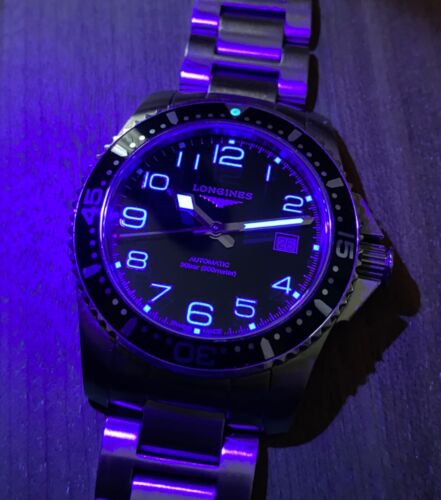 Longines Hydro Conquest Diver 300m Automatic 41mm L3.695.4 Sub PLS READ military